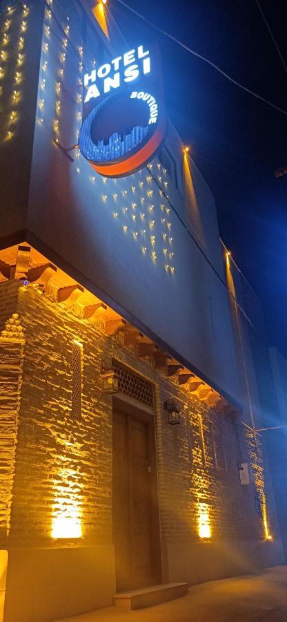Hotel Ansi Boutique W&S Terrace Bukhara Exterior photo